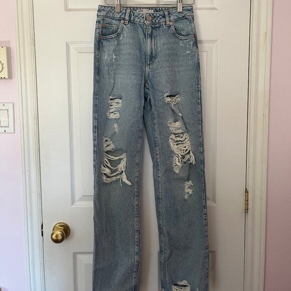GARAGE 90's Straight Jeans - Picture 1 of 2